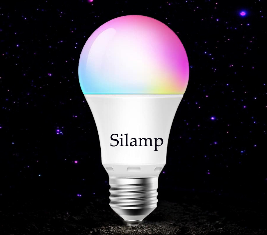 Lampadina WiFi Intelligente LED Smart Multicolor E27 9W Compatibile Alexa Google