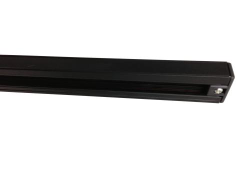 Binario LED Monofase 2m Nero per faretto a binario 220V BIN-MONO-2M-NERO