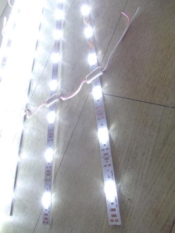 10PZ Moduli led 12V per insegne luminose o cartelloni 150w Barra led Silamp