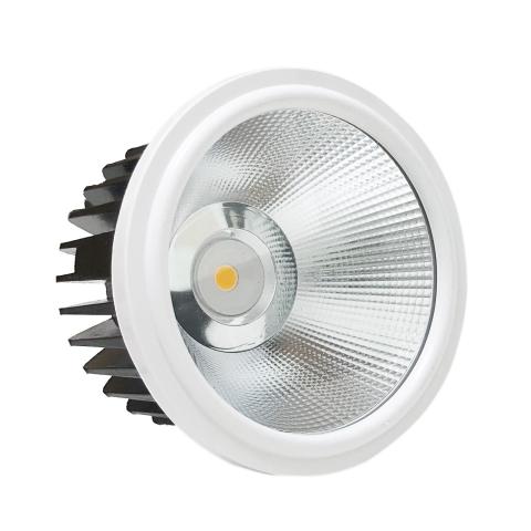 AR111 Einbauring Orientierbar 60W 3x20W mit 3 LED-Spots Einbau 460x160mm