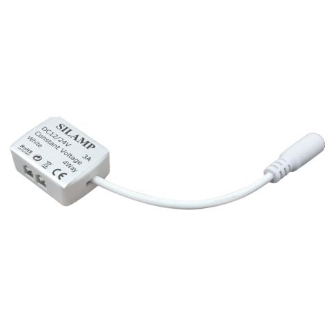 Connettore morsetto 12v per barre LED con striscia LED integrata 4 entrate 12v
