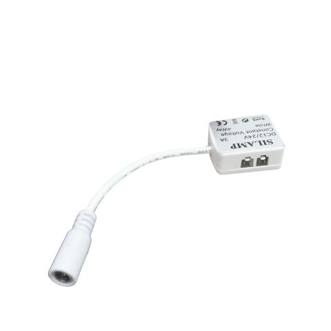 Connettore morsetto 12v per barre LED con striscia LED integrata 4 entrate 12v