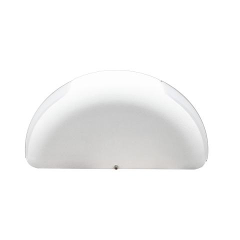 Lampada applique LED 10w semiluna rifinitura bianco doppio fascio