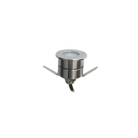 Faretto LED 1w 12v Calpestabile DIMMERABILE per Esterno piscina IP65 F.I.28-32mm