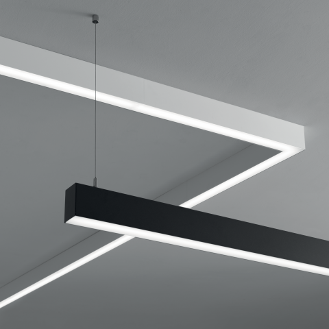 Tappi di chiusura, terminali di binario magnetico 48v led incasso e sospensione