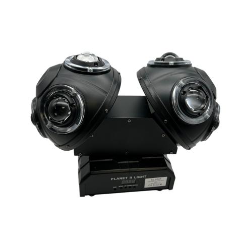 proiettore Mobile LED RGBW 120W a Sfera Planet Light Attivazione Sonora Silamp