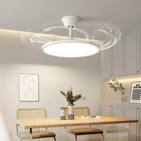 LED-DECKENVENTILATOR MIT STERNENEFFEKT 120W LICHT 3000K-4200K-6400K