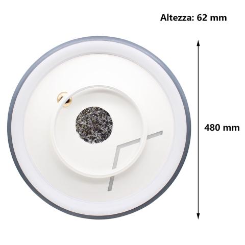 PlafÃ³n LED de Techo 72W Redondo GeometrÃ­a con Interruptor 3000k-4200k-6400k