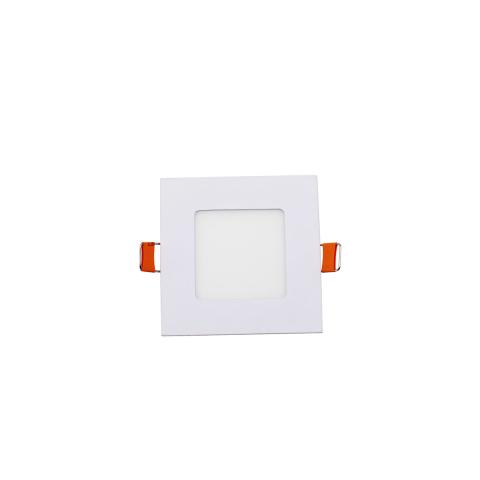 Faretto LED Incasso 3W Quadrato slim 83mm Switch 3000-4200-6400k F.I.72-80mm