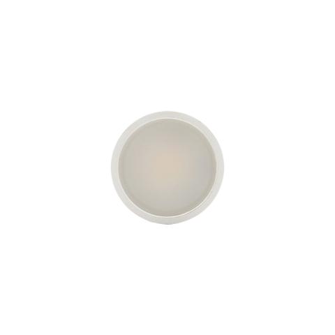 Faretto LED 9W 220v Rotondo Bianco Switch Satinato Adatto a Tutte le Ghiere GU10