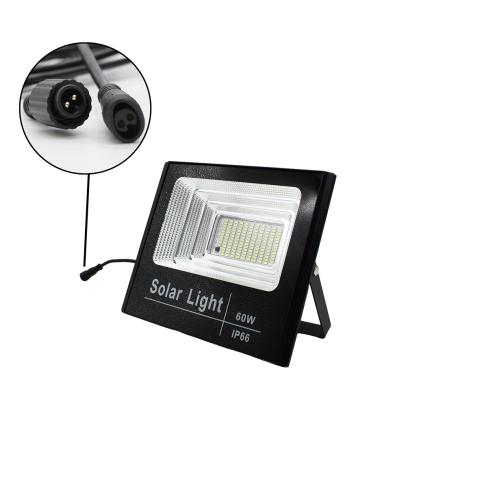 Proiettore Faro energia solare 60w pannello incluso DIMMERABILE con telecomando