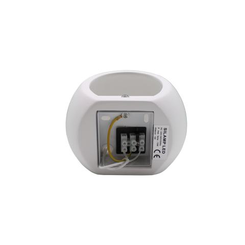 Applique da Parete in GESSO Bianco Doppia Luce attacco G9 LAMPADINA NON INCLUSA
