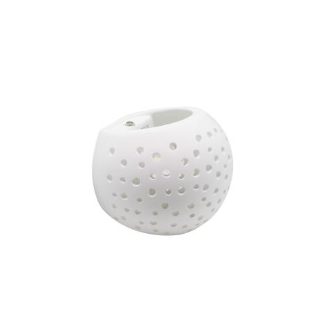Applique da Parete GESSO Traforata Doppia Luce attacco G9 LAMPADINA NON INCLUSA