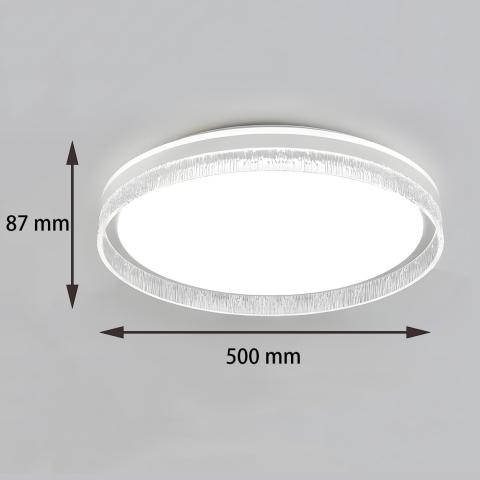 Plafoniera a Soffitto LED 48W Rotonda Switch 50cm Switch 3000k-4200k-6400k