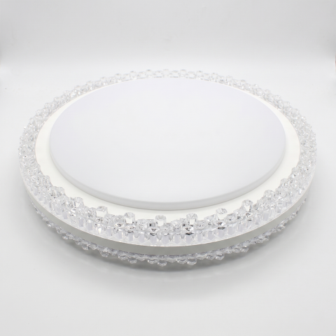Plafoniera a Soffitto LED 48W Brillante Rotonda 50cm Switch 3000k-4200k-6400k