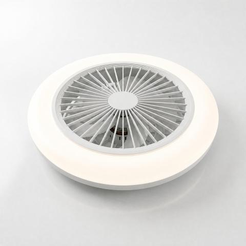 Plafoniera 60W LED con Ventilatore da Soffitto Dimmerabile con Telecomando