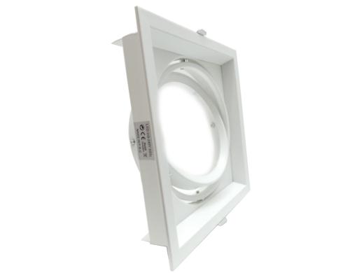 Portalampada AR111 per faretto LED incasso ghiera 1 inserto F.I.165-165mm