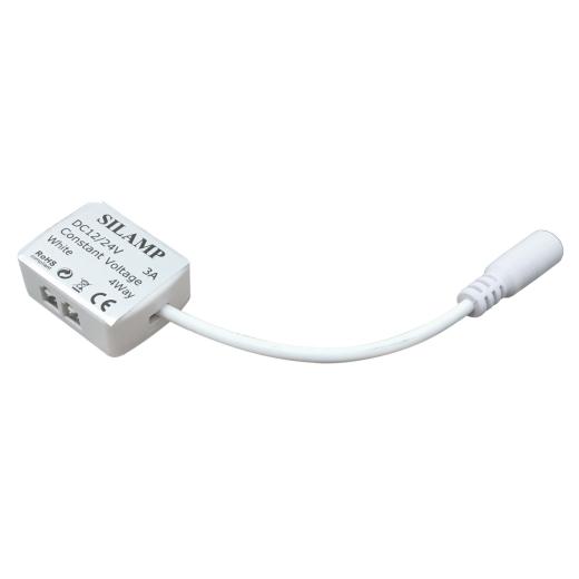 Connettore morsetto 12v per barre LED con striscia LED integrata 4 entrate 12v