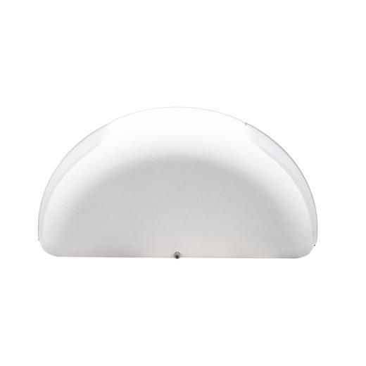 Lampada applique LED 10w semiluna rifinitura bianco doppio fascio