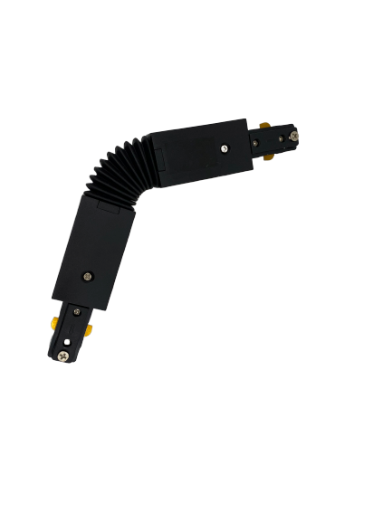 Connettore Snodabile per Binario MONOFASE Led Colore Bianco/Nero A30-MONO-360