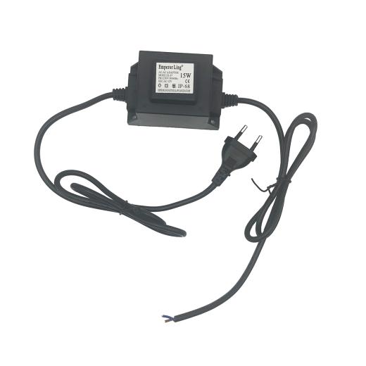 Faretto LED 12V 12w Con Trasformatore piscina Fontane Impermeabile Luce Calda
