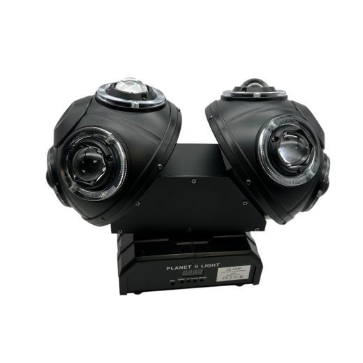 proiettore Mobile LED RGBW 120W a Sfera Planet Light Attivazione Sonora Silamp