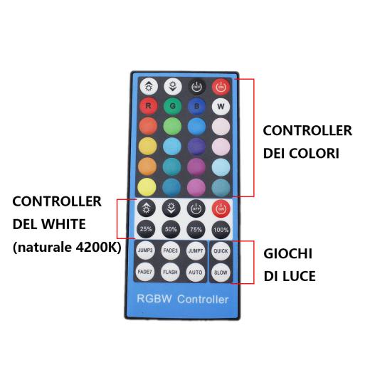 Controller RGB Led Strip Controller Rgb With Remote control Lights rgb 44 commands key