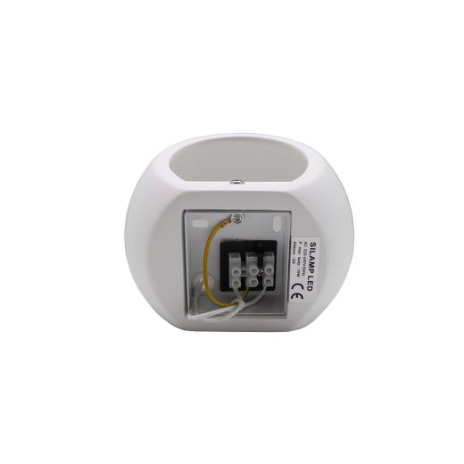 Applique da Parete in GESSO Bianco Doppia Luce attacco G9 LAMPADINA NON INCLUSA
