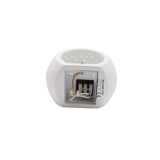 Applique da Parete GESSO Traforata Doppia Luce attacco G9 LAMPADINA NON INCLUSA