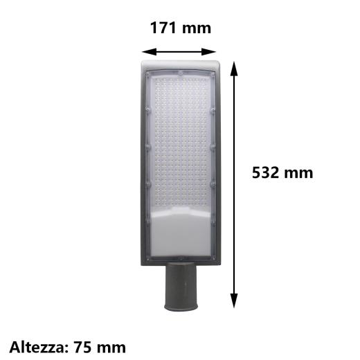 Farola LED 150W SMD para Poste en Aluminio para Exteriores IP65 - SILAMP