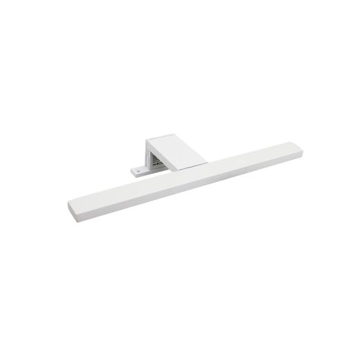 APPLIQUE LED 9W DA BAGNO QUADRO SPECCHIO BIANCO SILAMP B120-9W