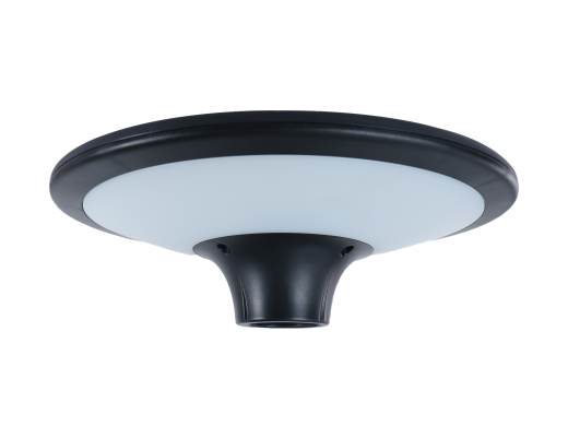 Ufo solare LED 100w con pannello fotovoltaico sensore e telecomando luce Switch