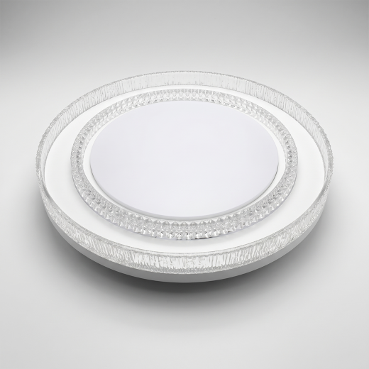 Plafoniera a Soffitto LED 48W Brillante Rotonda 50cm Switch 3000k-4200k-6400k