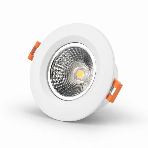 Faretto LED incasso 7W Cob faro led controsoffitto con Driver Led