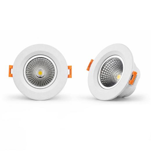 Faretto LED incasso 7W Cob faro led controsoffitto con Driver Led