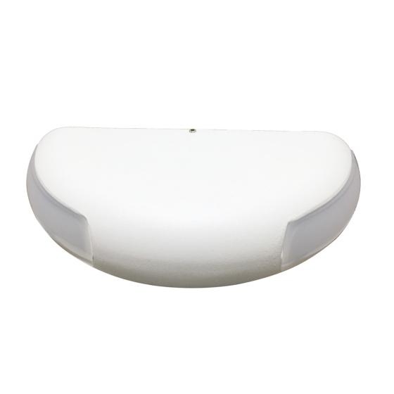 Lampada applique LED 10w semiluna rifinitura bianco doppio fascio