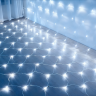Ghirlanda LED 220V 3x2M Luci di Natale a rete 320led IP65 Luce Bianca Fredda